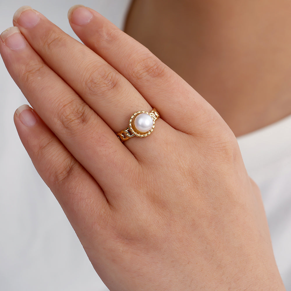 Fancy Perlen Ring