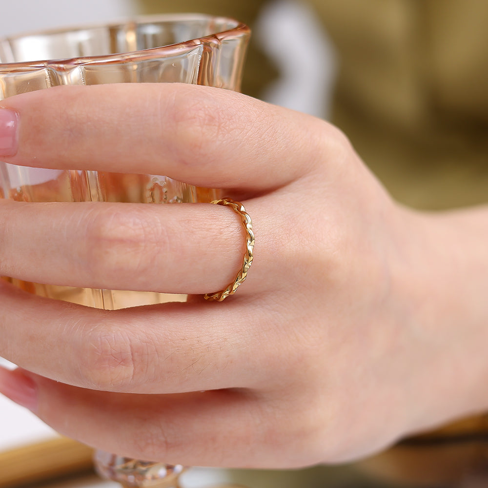 Klassischer Wellen Ring