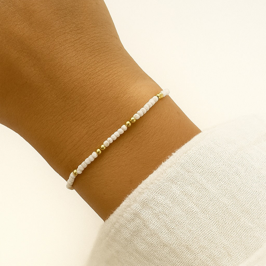 Glücksreihe Perlen Armband