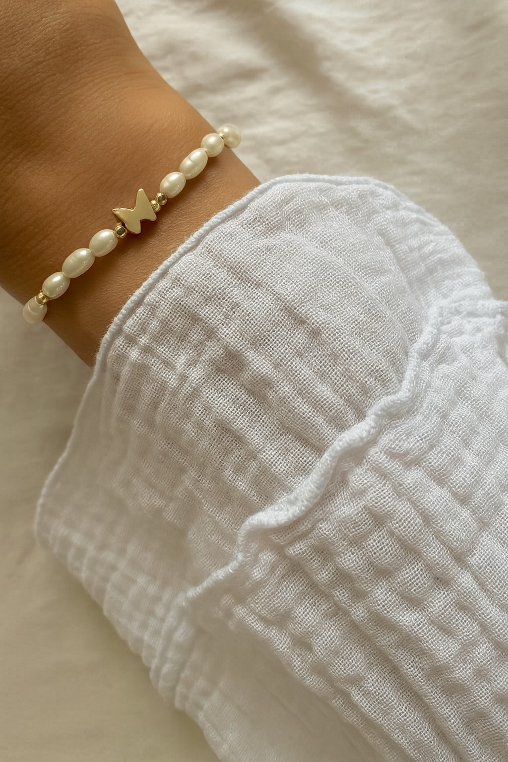 Süßwasser Perlenmagie Armband