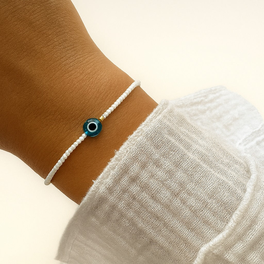 Schutzblick Perlen Armband