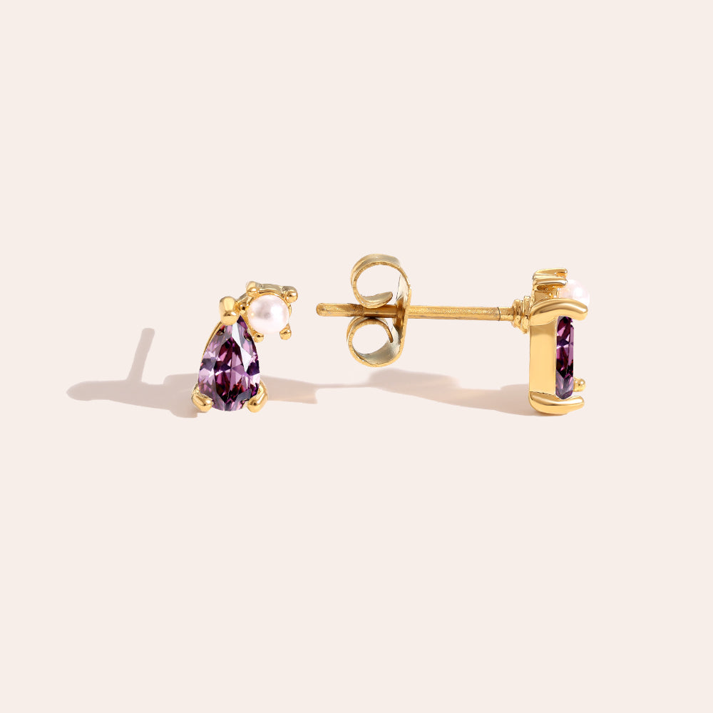 Diamant Drop Ohrringe