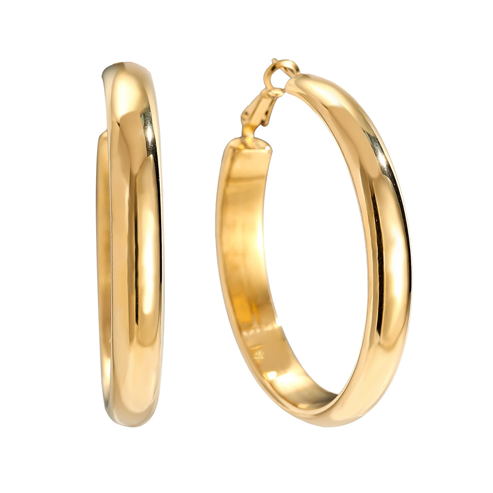 Diameter Hoop Ohrringe