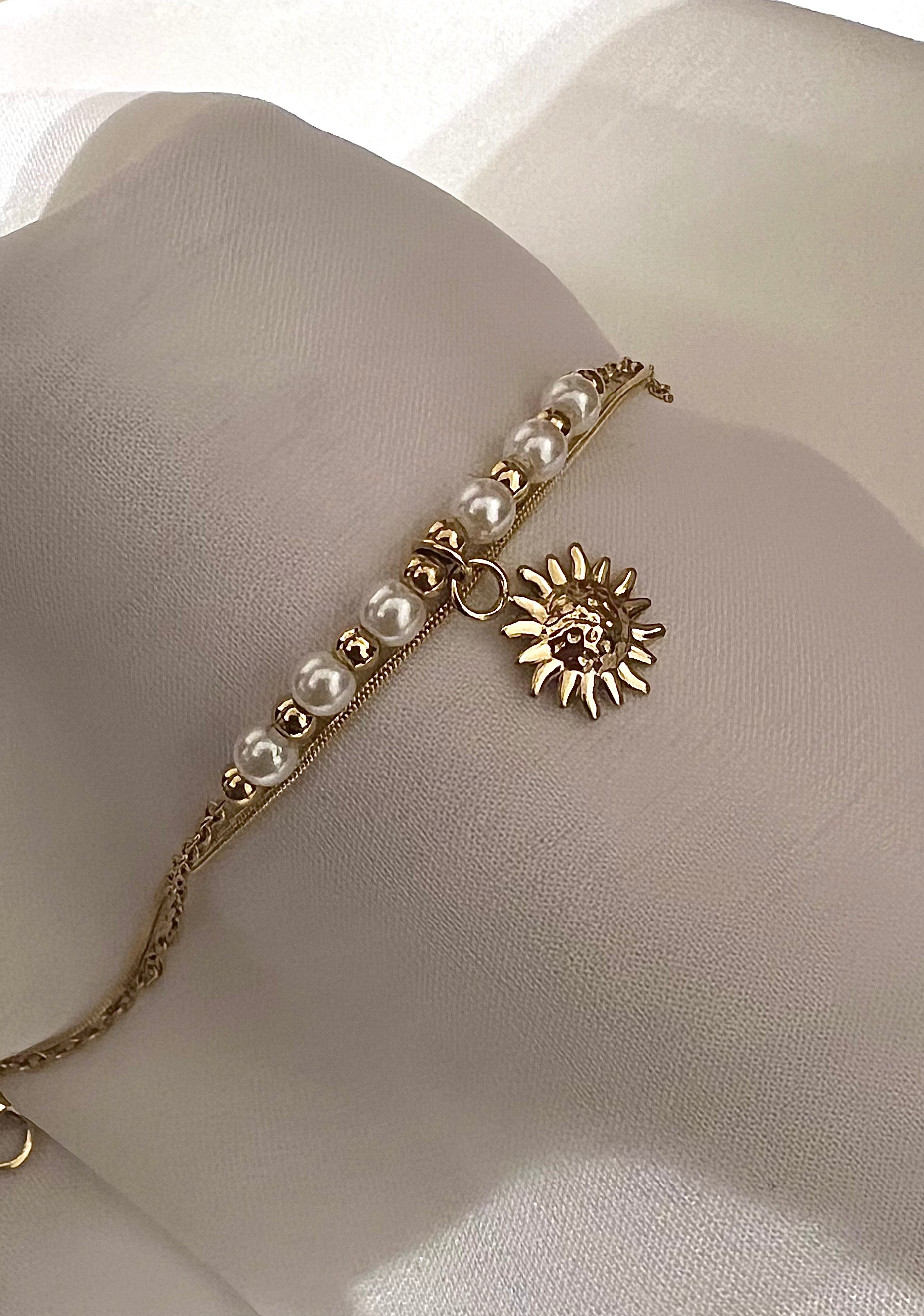 Perlenlicht Armband