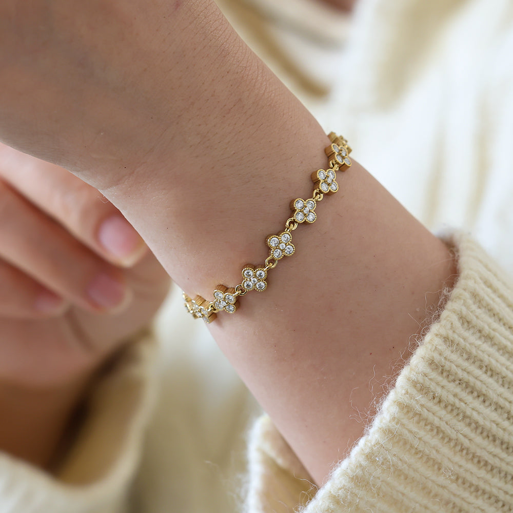 Florentina Èclat Clover Armband