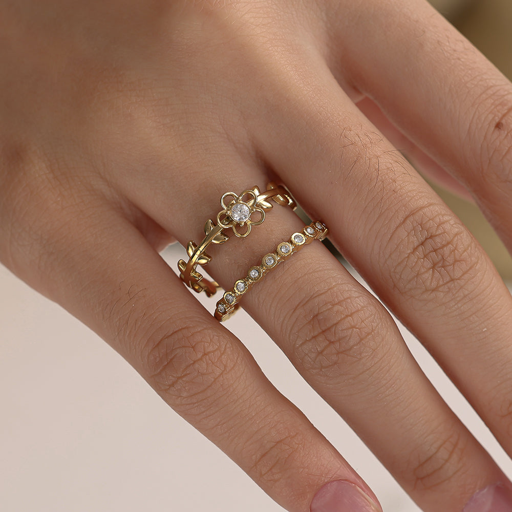 Lueur de Fleur Ring