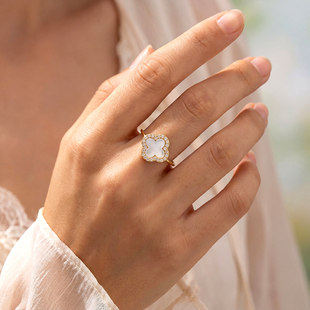 Amelié Clover Ring