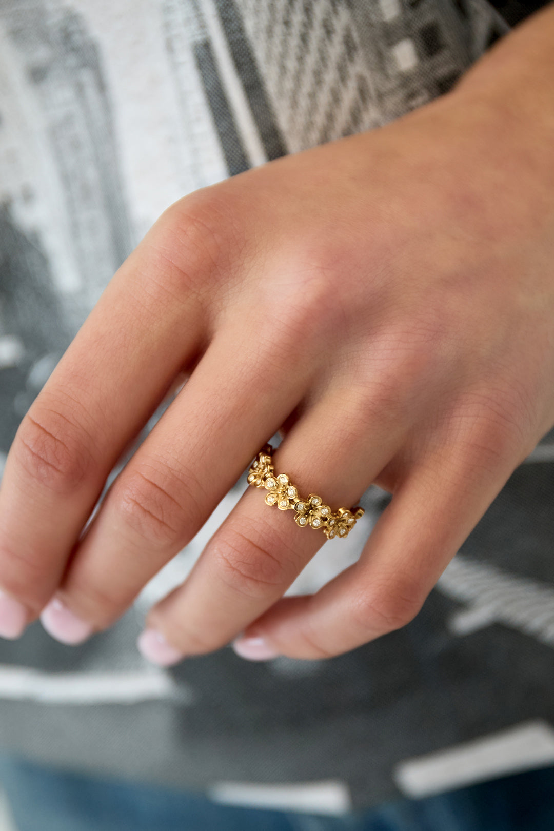 Fleur Élégance Ring