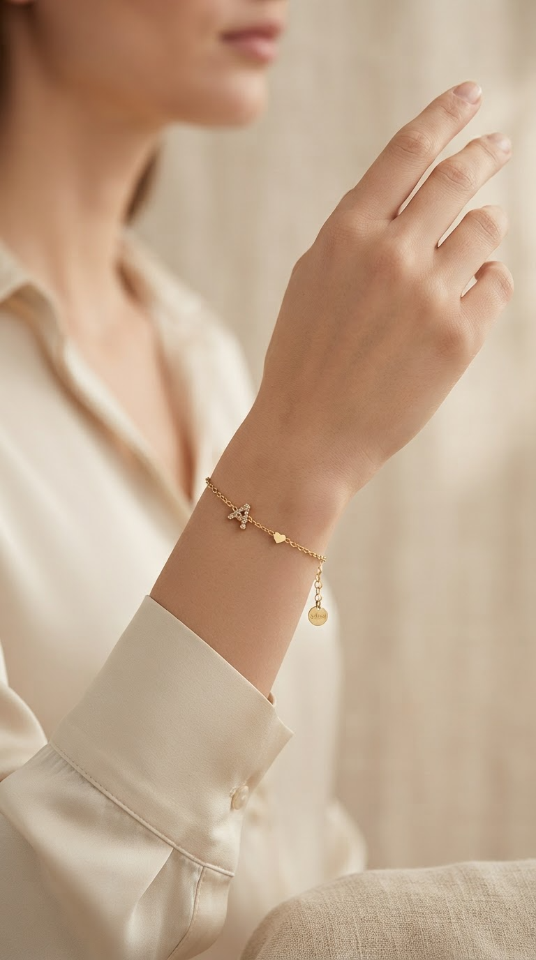 Buchstaben Armband