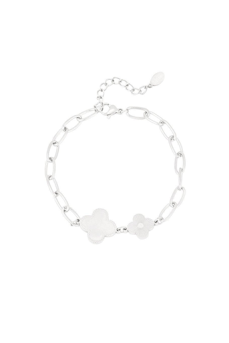 Doppel Clover Charm Armband