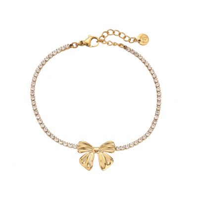 Kristall Schleifen Armband