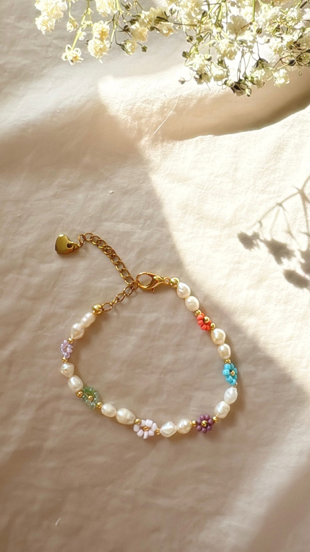 Fleur Perlé Armband
