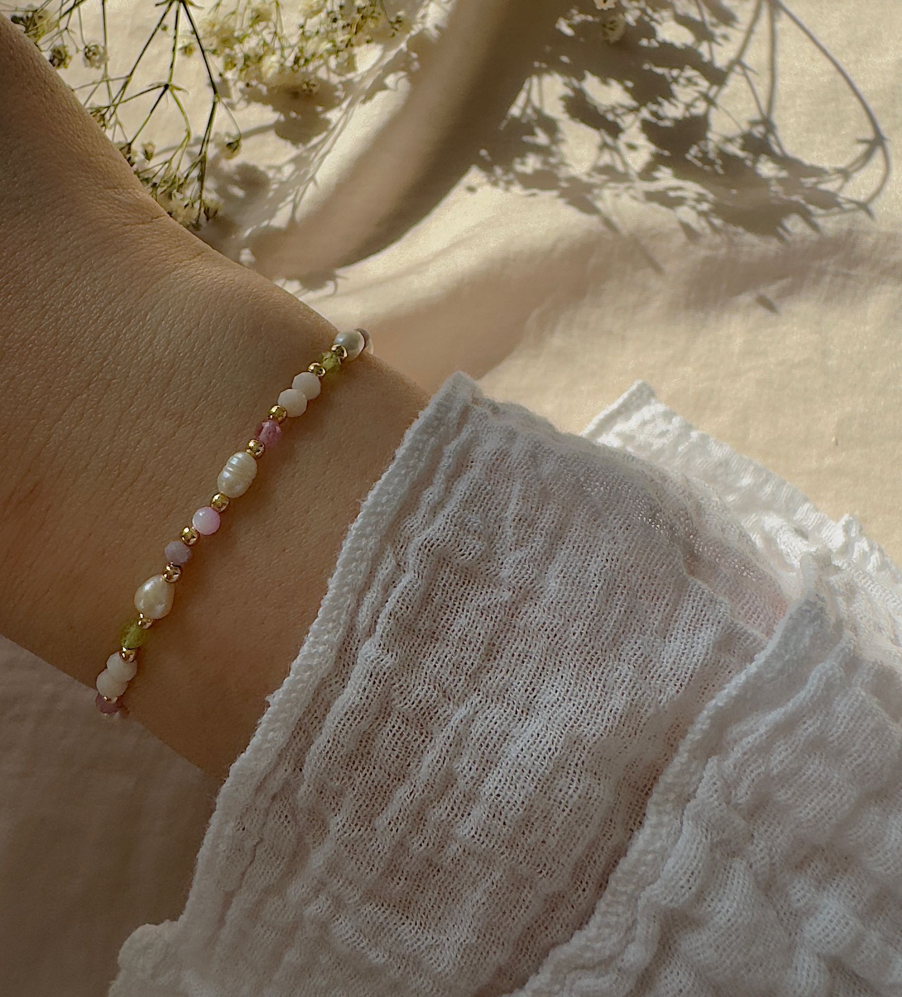 Pastel Pearl Armband