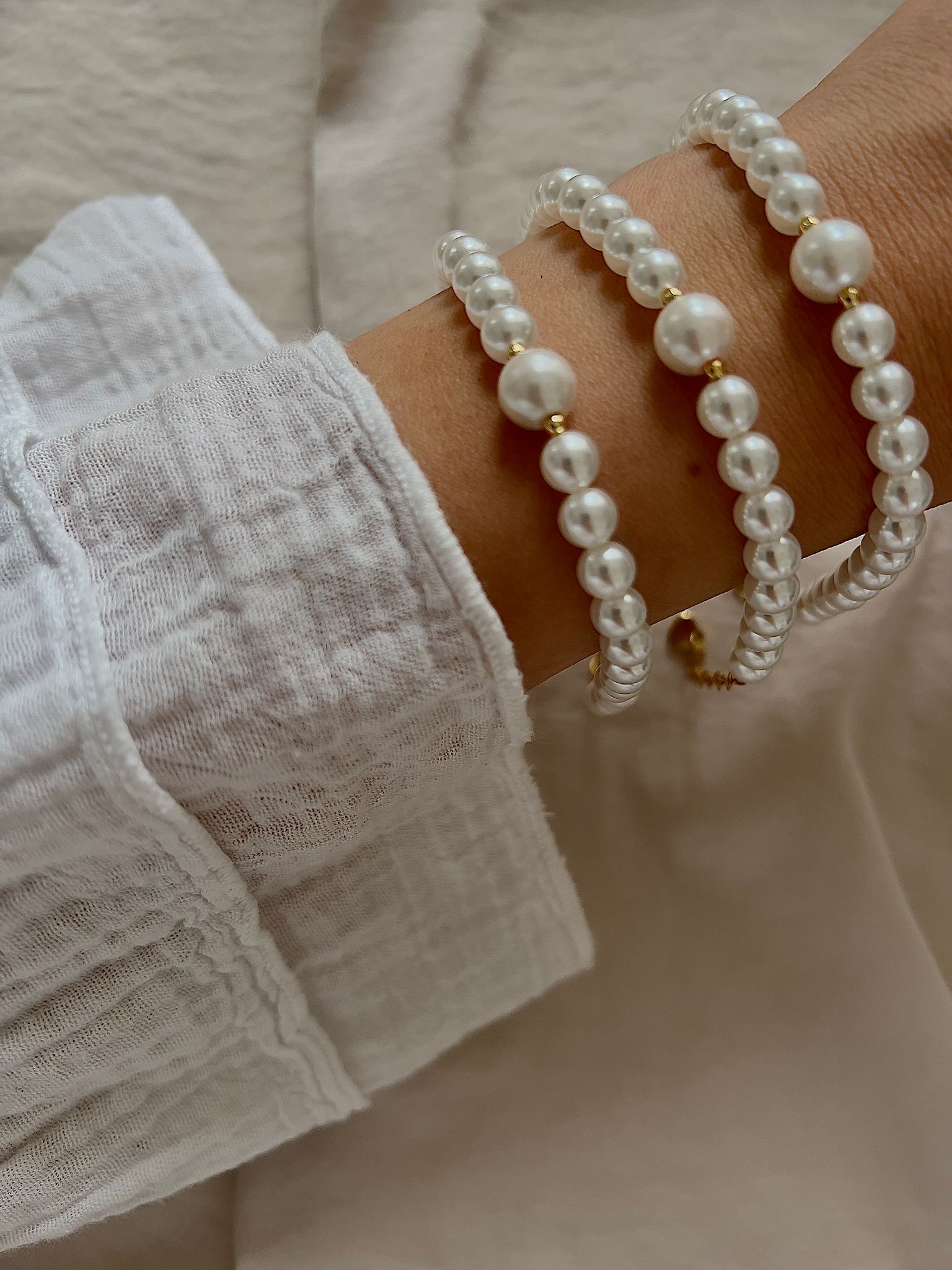 Perlenliebe Armband