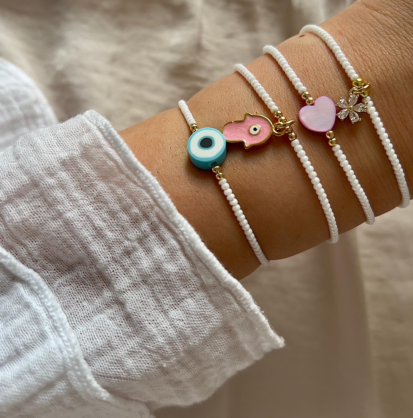 Sommerliebe Perlen Armband