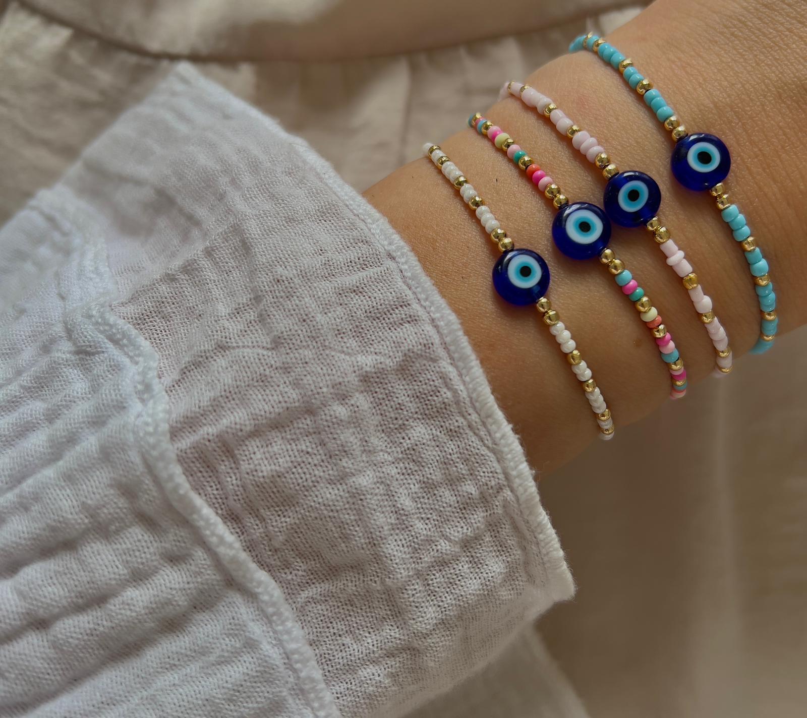 Nazar Liebe Perlen Armband