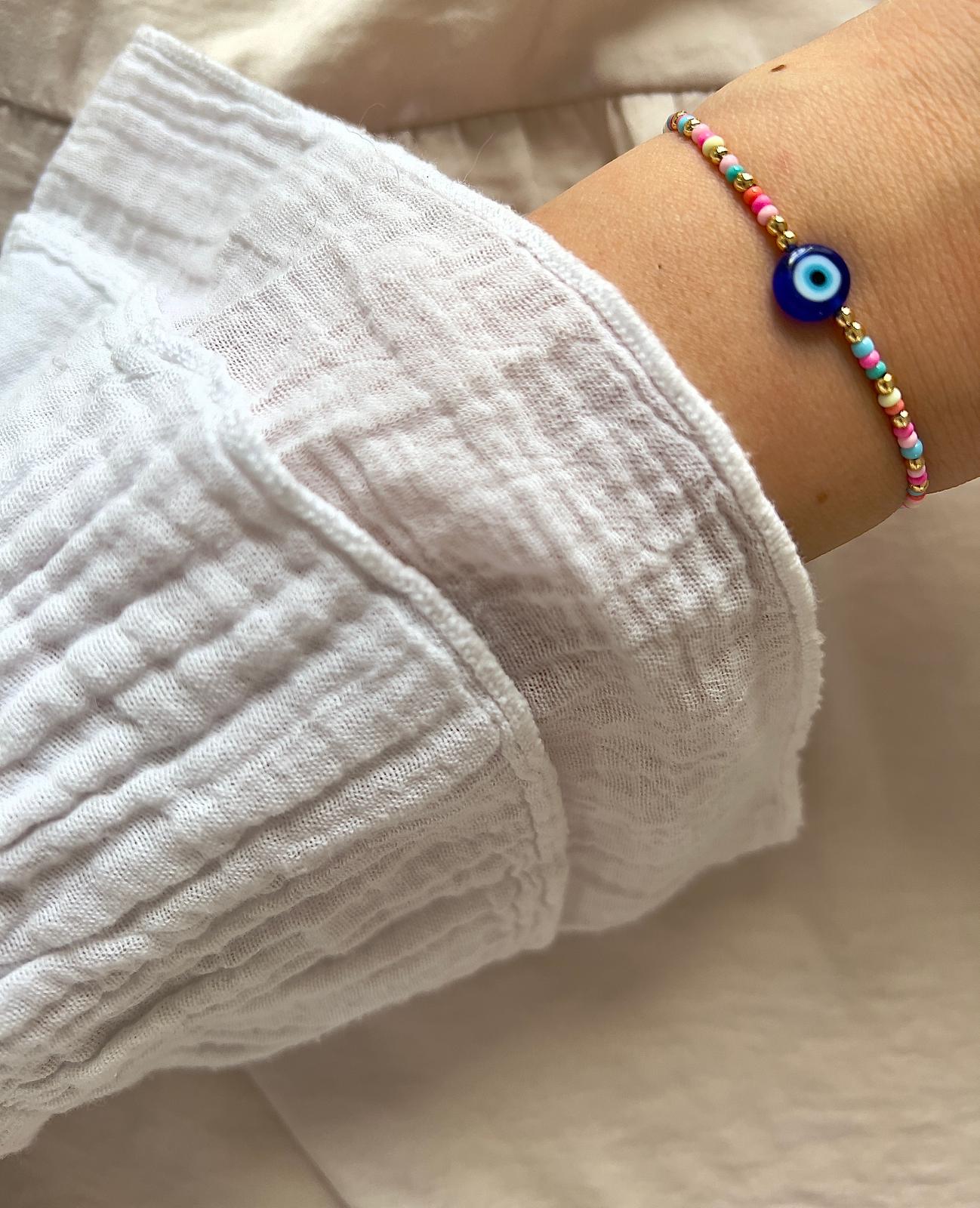 Nazar Liebe Perlen Armband