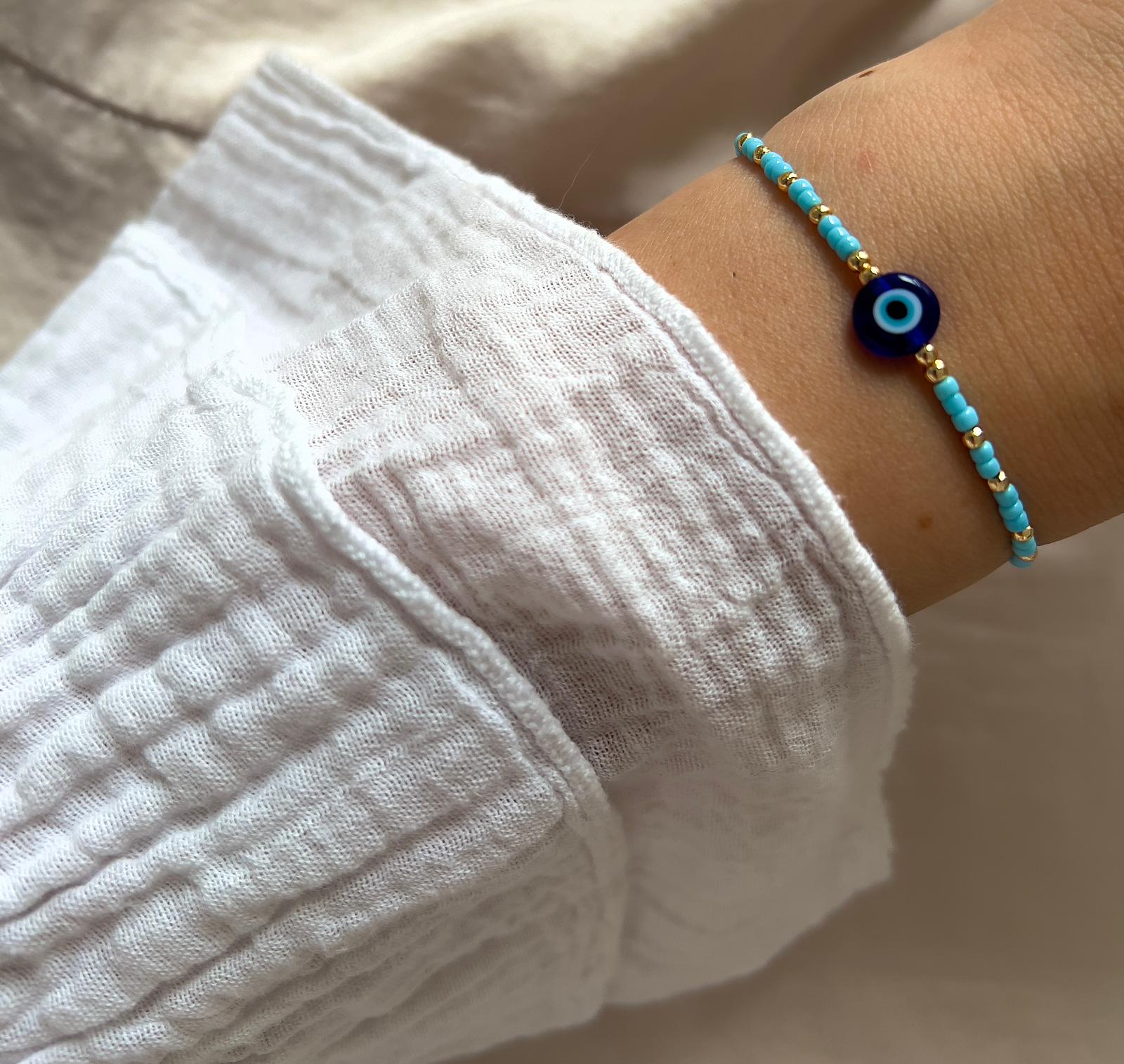 Nazar Liebe Perlen Armband