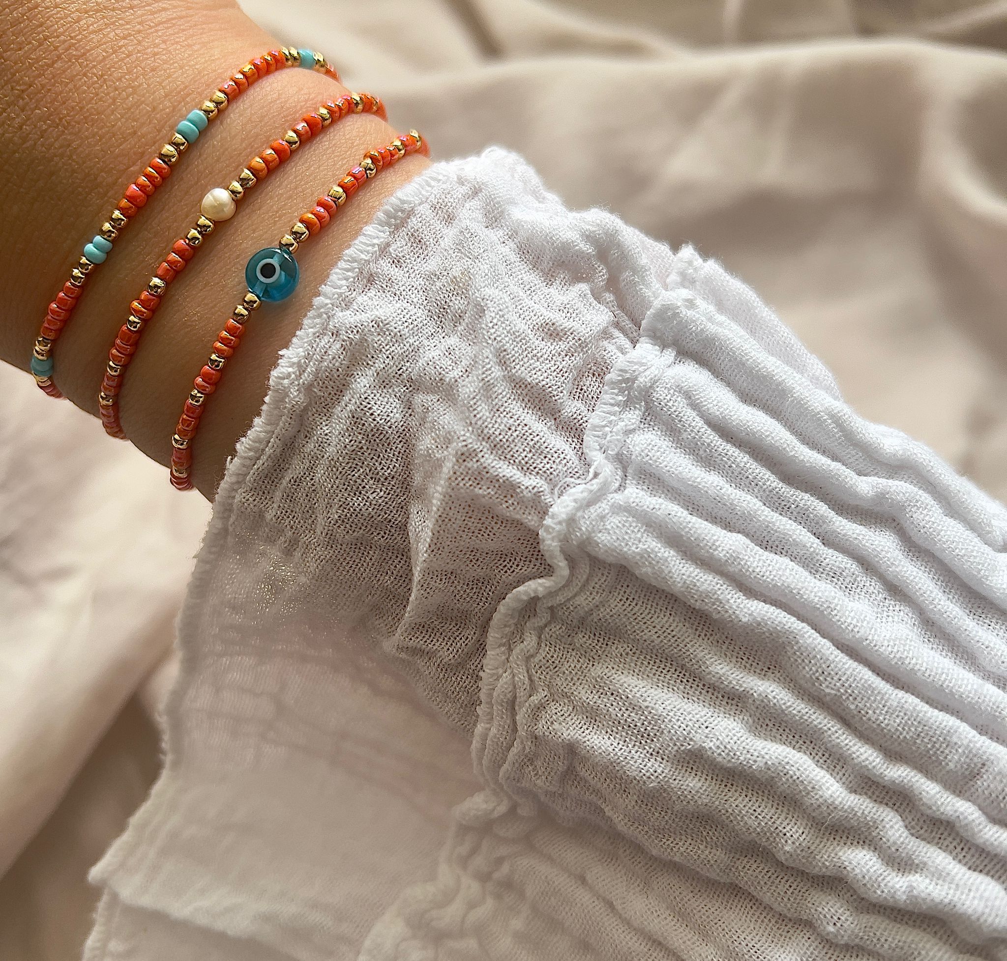 Avelina Perlen Armband
